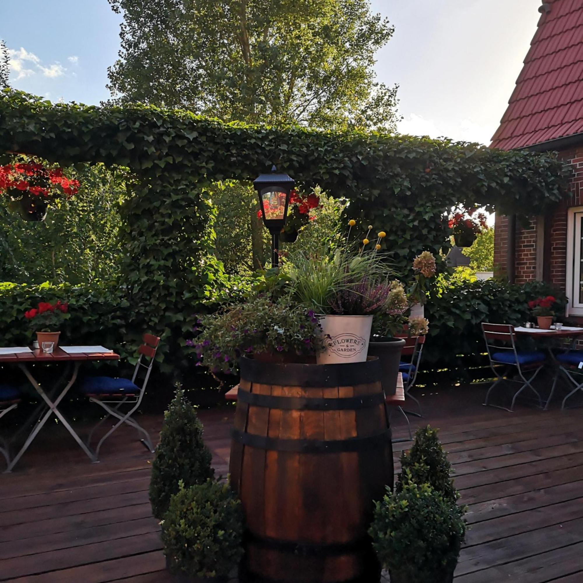 Hotel Gaestehaus Am Herrendeich à Nordstrand Extérieur photo
